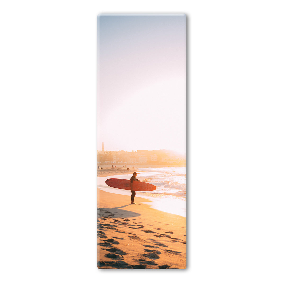 Australia Sunset Surfboard Yoga Mat - YuppyCollections