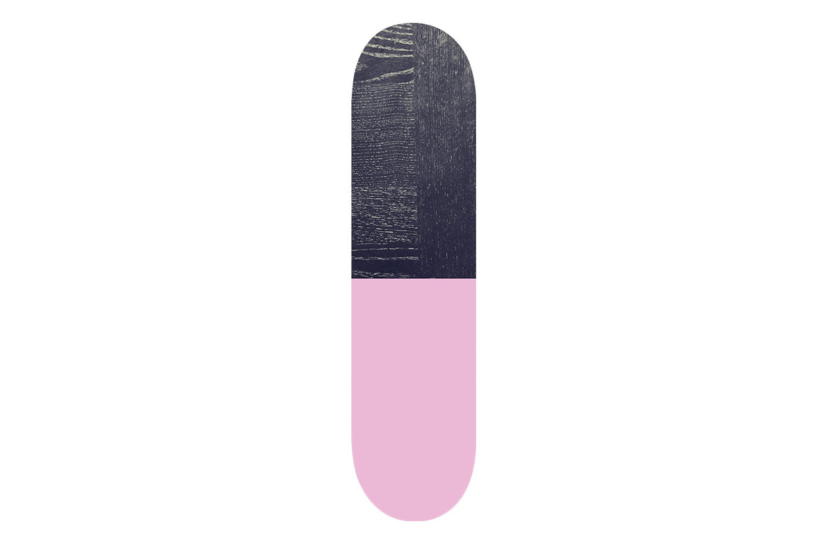 Light Pink Wooden Skateboard - YuppyCollections