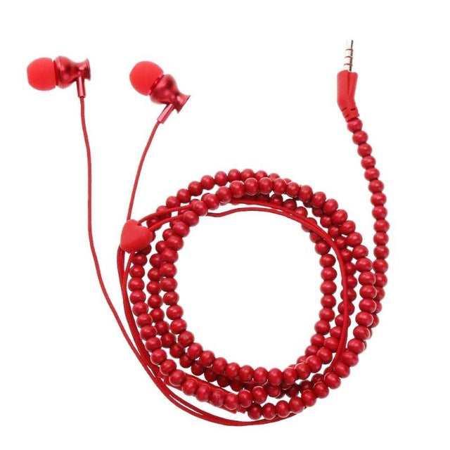 Universal 3.5mm Wired Earphone Bracelet Design In Ear Stereo Earpiece Small Cheap Headset for Smartphone Phones MP3 - YuppyCollections