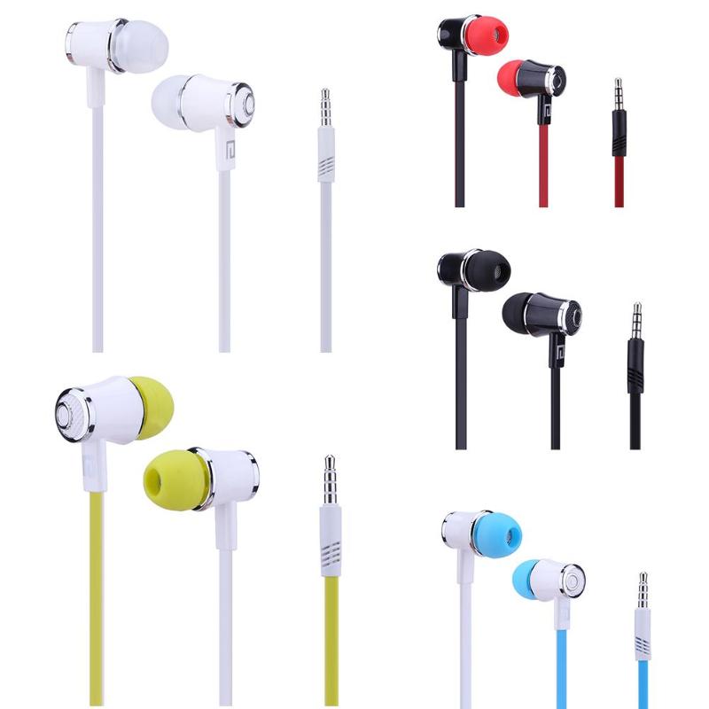 Unviersal 3.5mm Wired Earphone In Ear Stereo Earpiece Earbuds Small Headset Earphones with Microphone for Smartphone MP3 - YuppyCollections