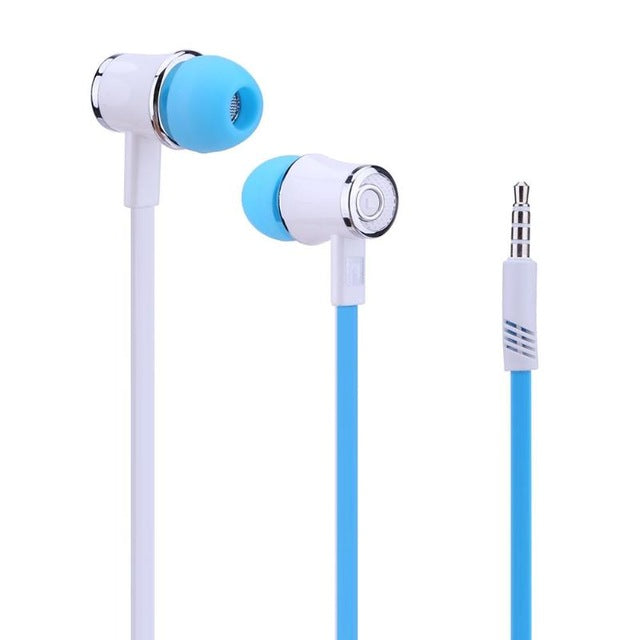 Unviersal 3.5mm Wired Earphone In Ear Stereo Earpiece Earbuds Small Headset Earphones with Microphone for Smartphone MP3 - YuppyCollections