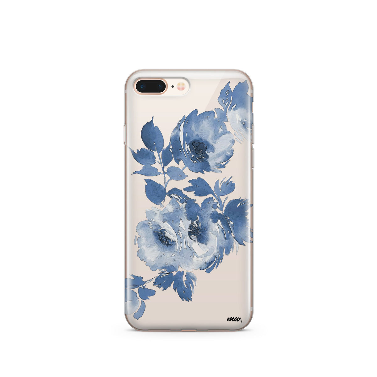 Blue Crush  - Clear TPU iPhone Case / Samsung Case Phone Cover - YuppyCollections