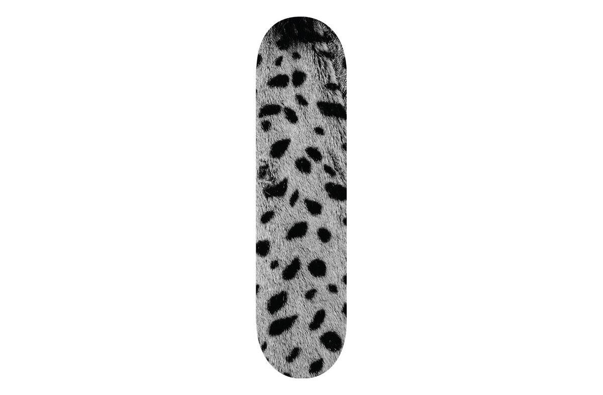 Grey Leopard Print Skateboard - YuppyCollections