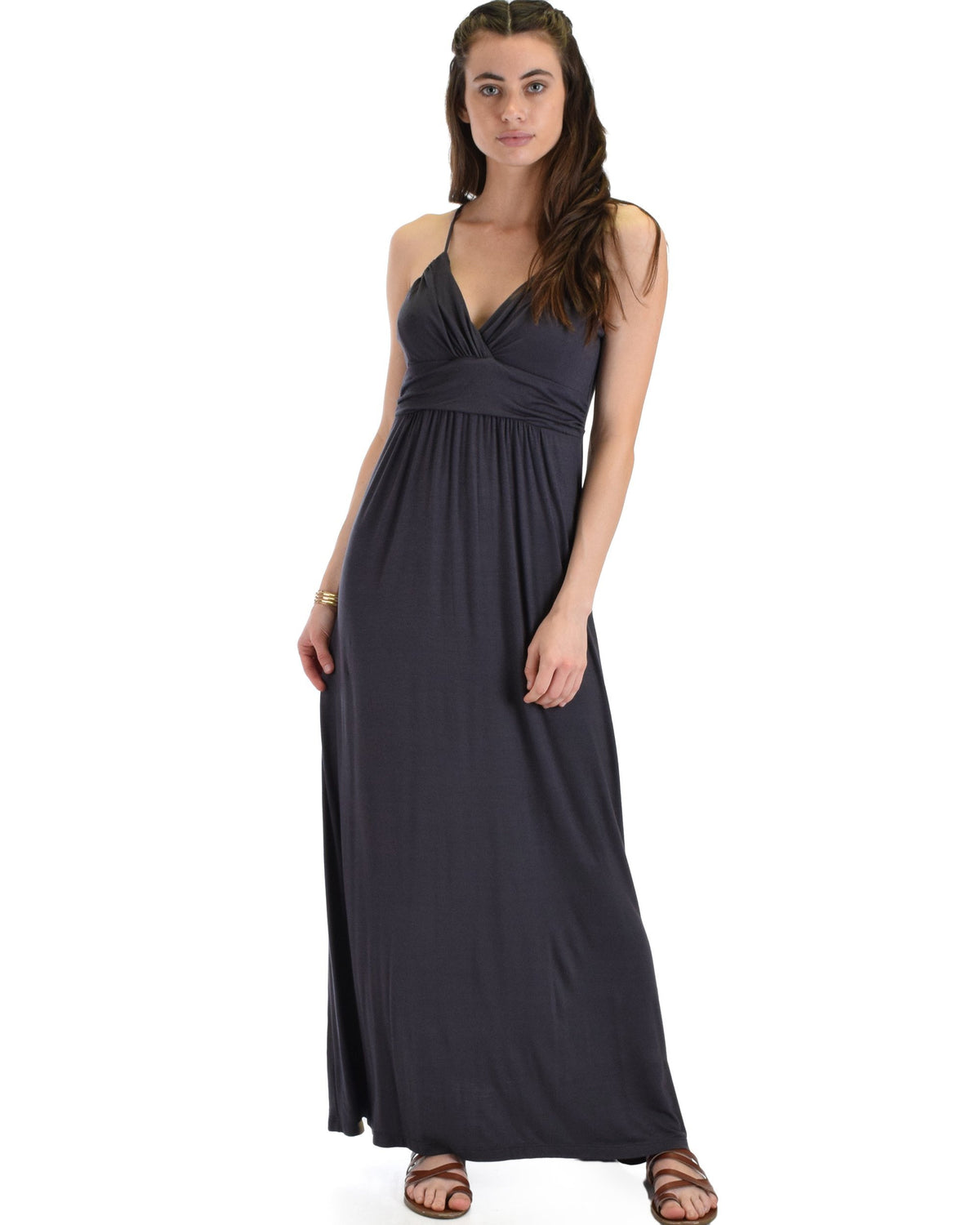 Wanderlust Sweetheart Shift Maxi Dress - YuppyCollections