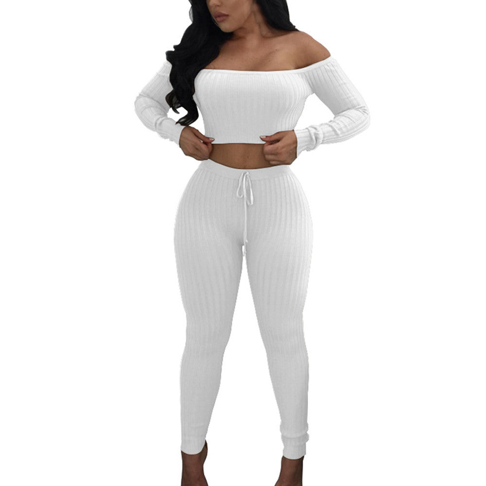 Women Fashion Split 2 Piece Set Casual Bodycon - YuppyCollections