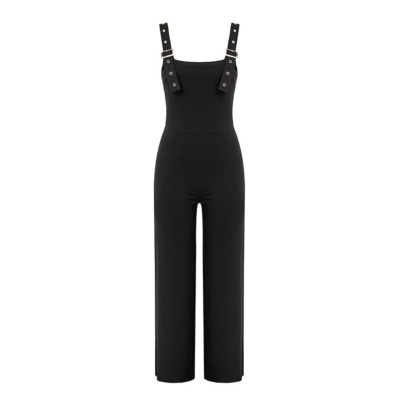 Glamaker Black high waist jumpsuit - YuppyCollections