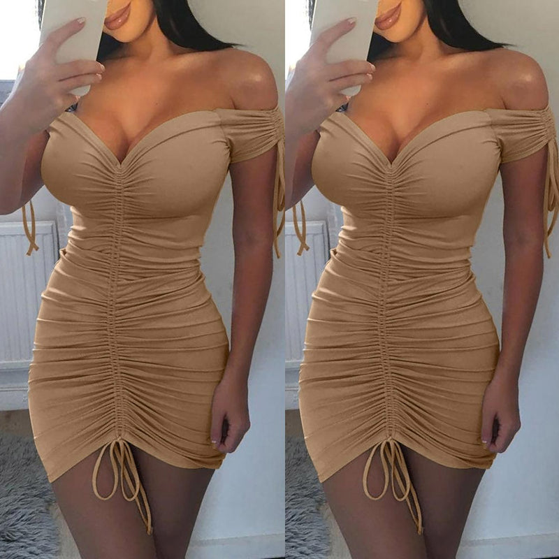 Women Sexy Bodycon Dress - YuppyCollections