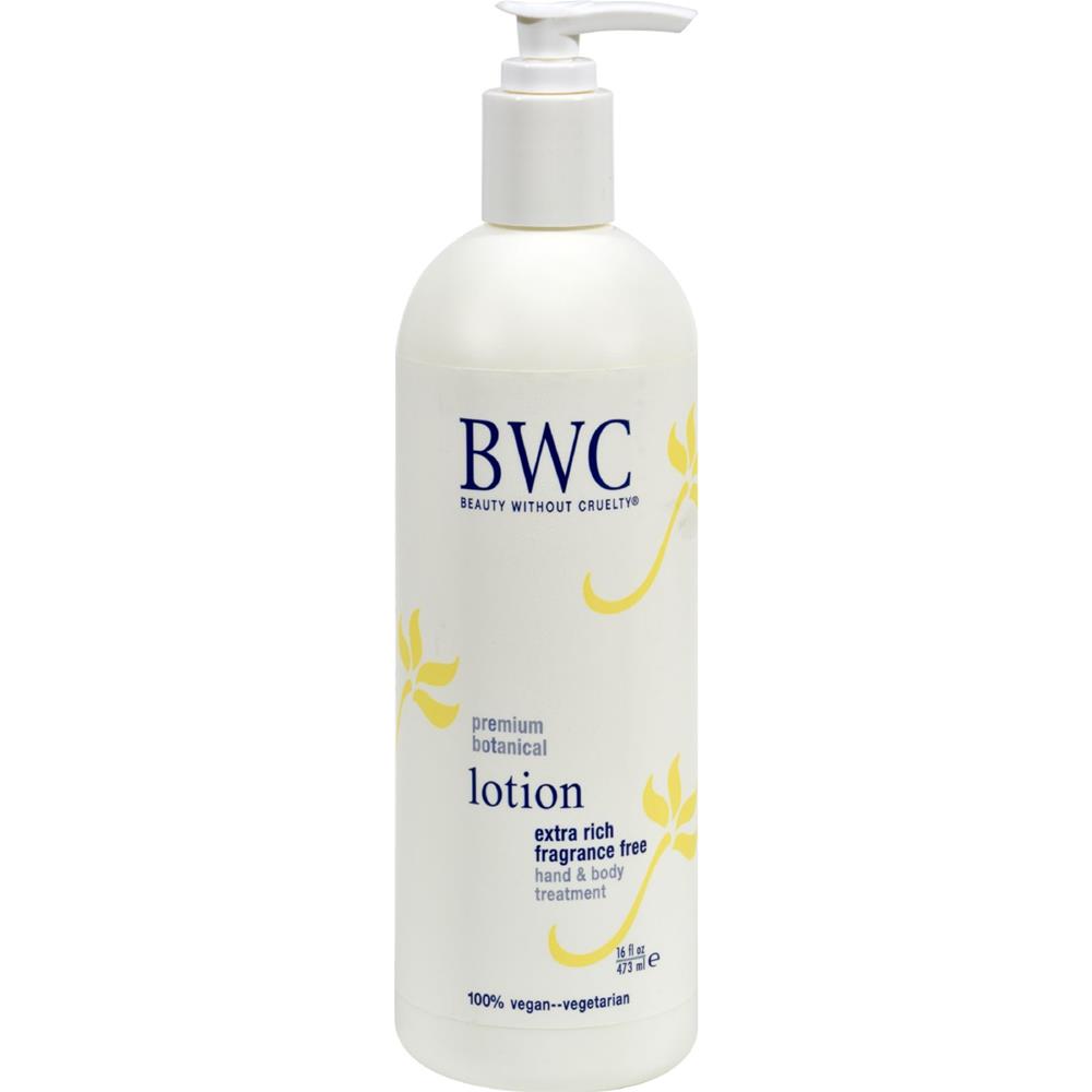 Beauty Without Cruelty - Extra Rich Hand And Body Lotion Fragrance Free ( 2 - 16 FZ) - YuppyCollections