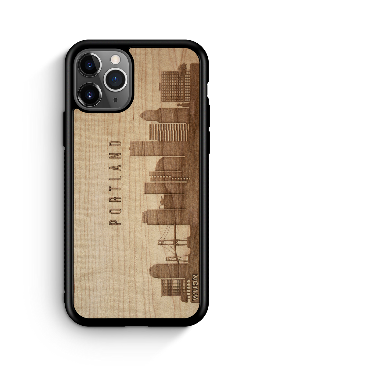 CityScape Wooden Phone Case | Portland OR - YuppyCollections