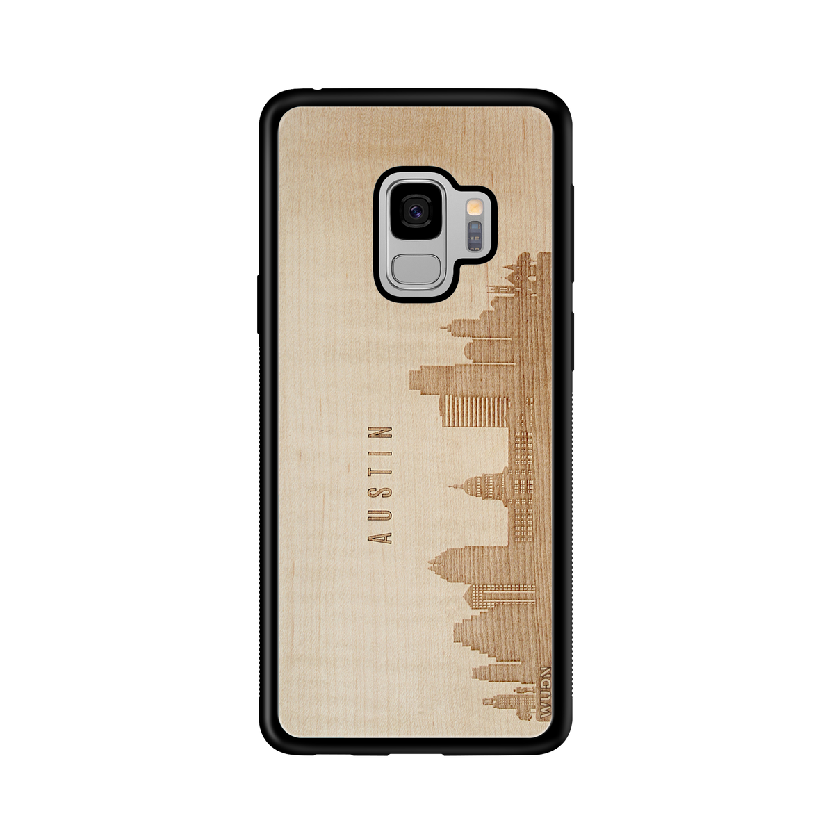 CityScape Wooden Phone Case | Austin TX - YuppyCollections