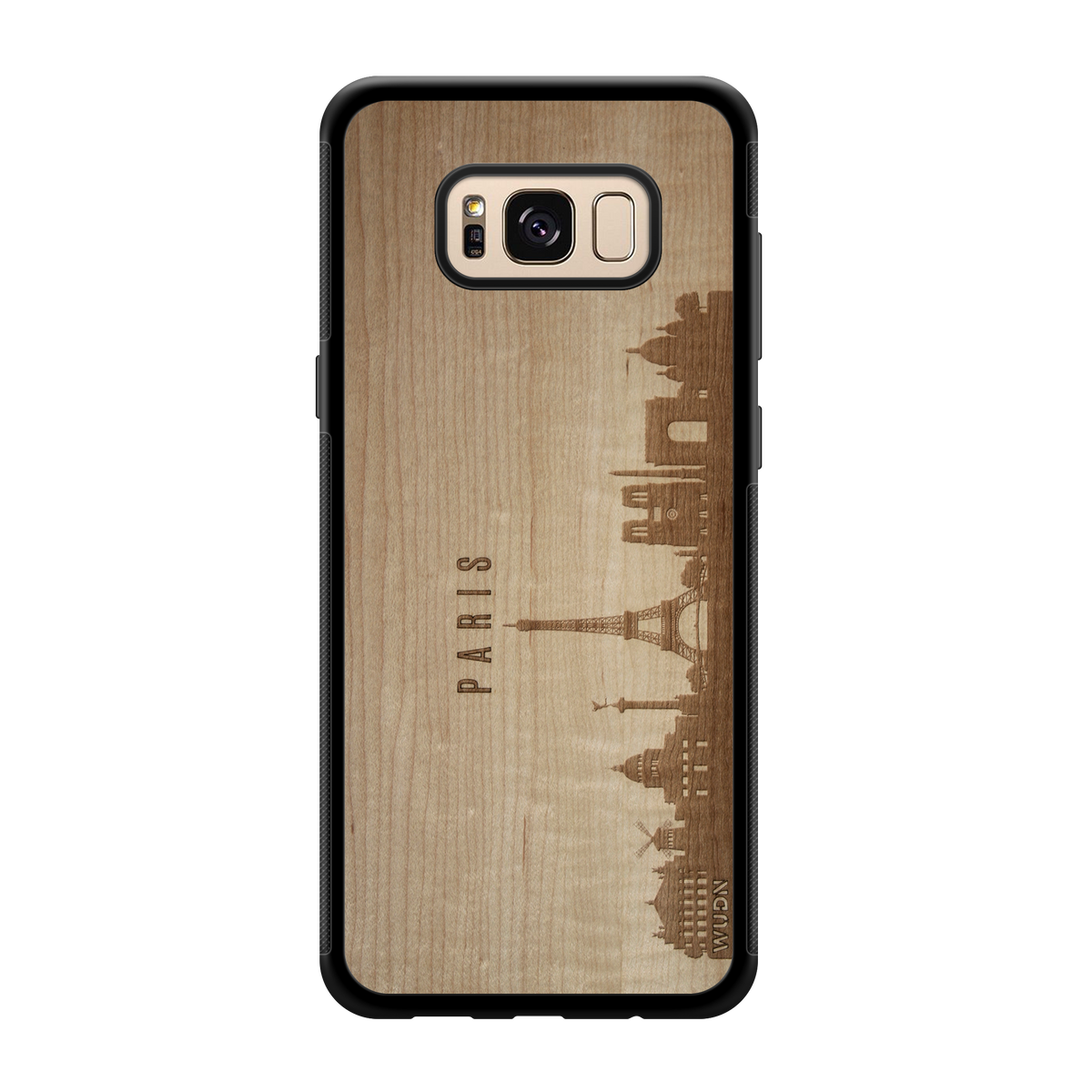 CityScape Wooden Phone Case | Paris France - YuppyCollections