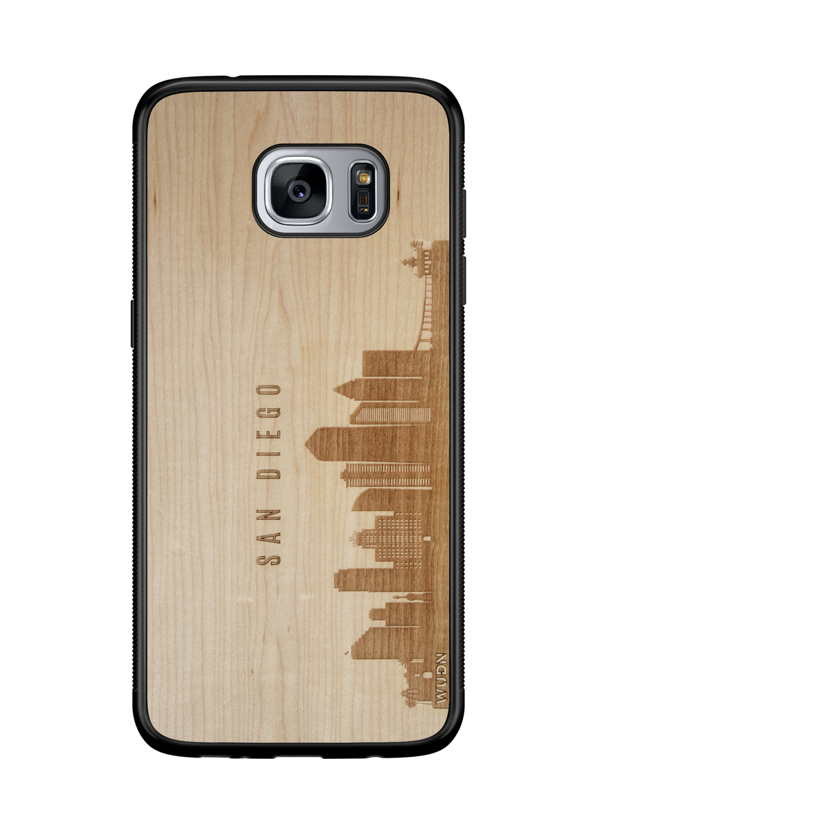 CityScape Wooden Phone Case | San Diego CA - YuppyCollections