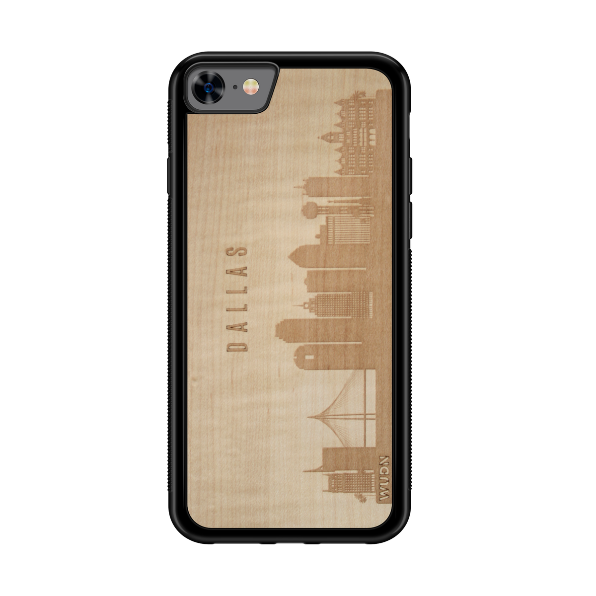 CityScape Wooden Phone Case | Dallas TX - YuppyCollections