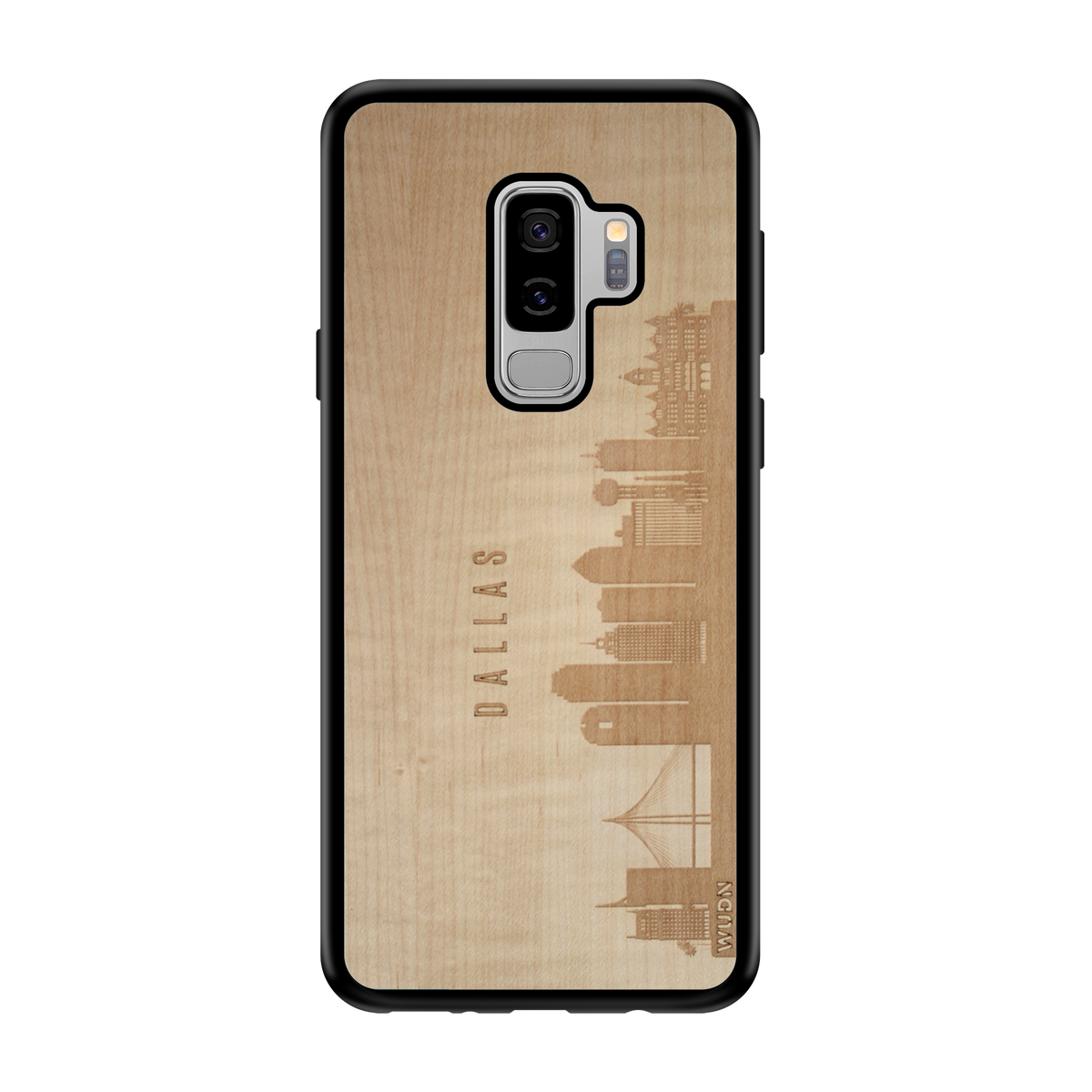 CityScape Wooden Phone Case | Dallas TX - YuppyCollections