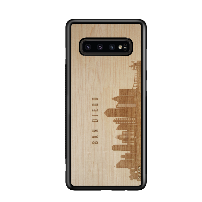 CityScape Wooden Phone Case | San Diego CA - YuppyCollections