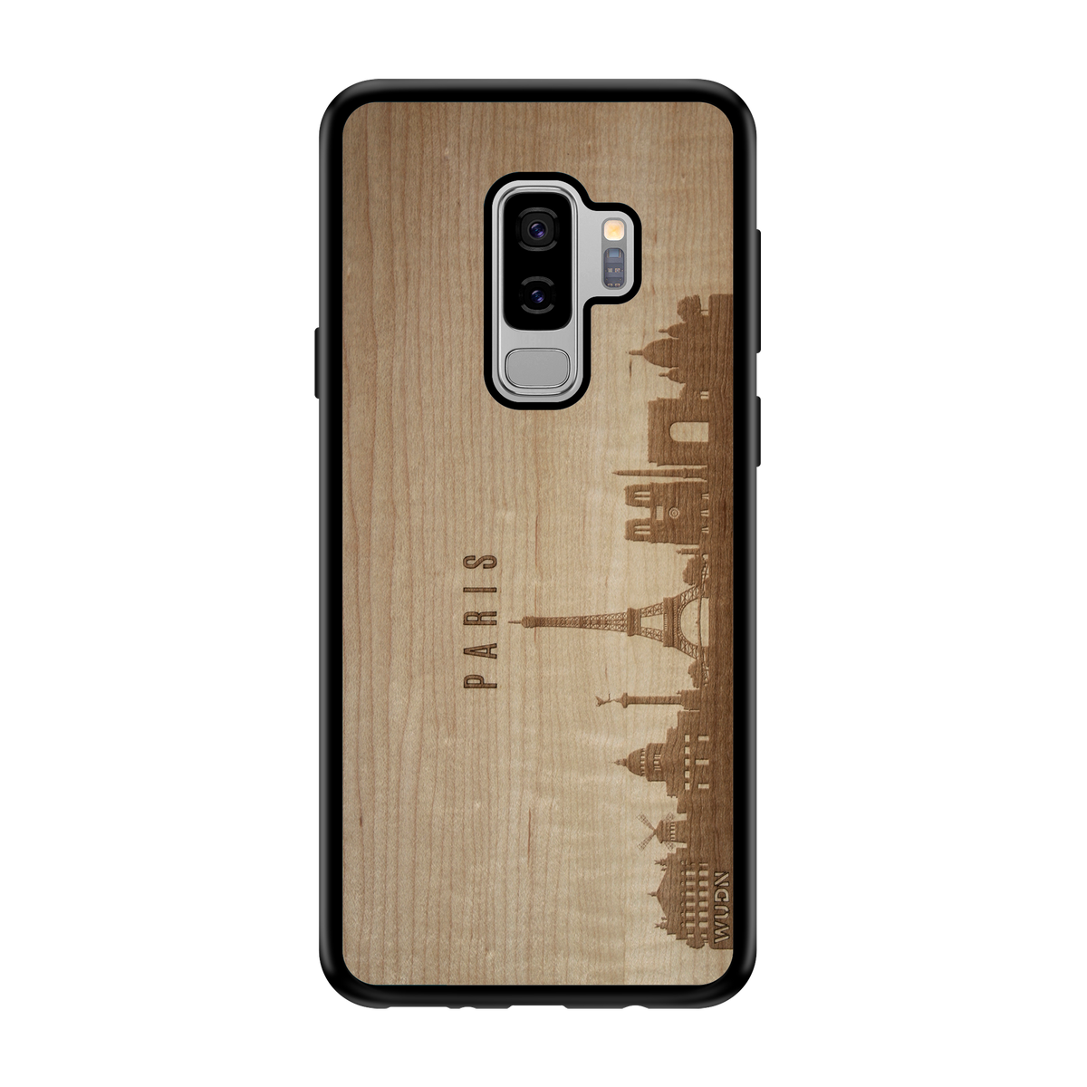 CityScape Wooden Phone Case | Paris France - YuppyCollections