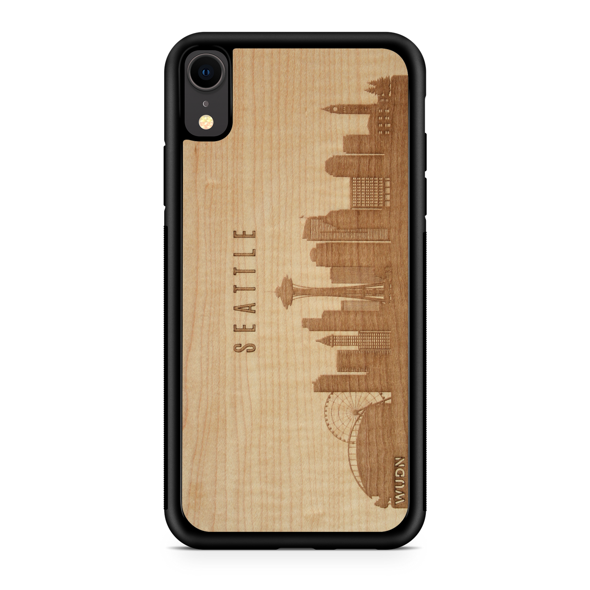 CityScape Wooden Phone Case | Seattle WA - YuppyCollections