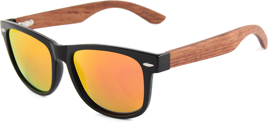 Real Rose Wood Wanderer Sunglasses by WUDN - YuppyCollections