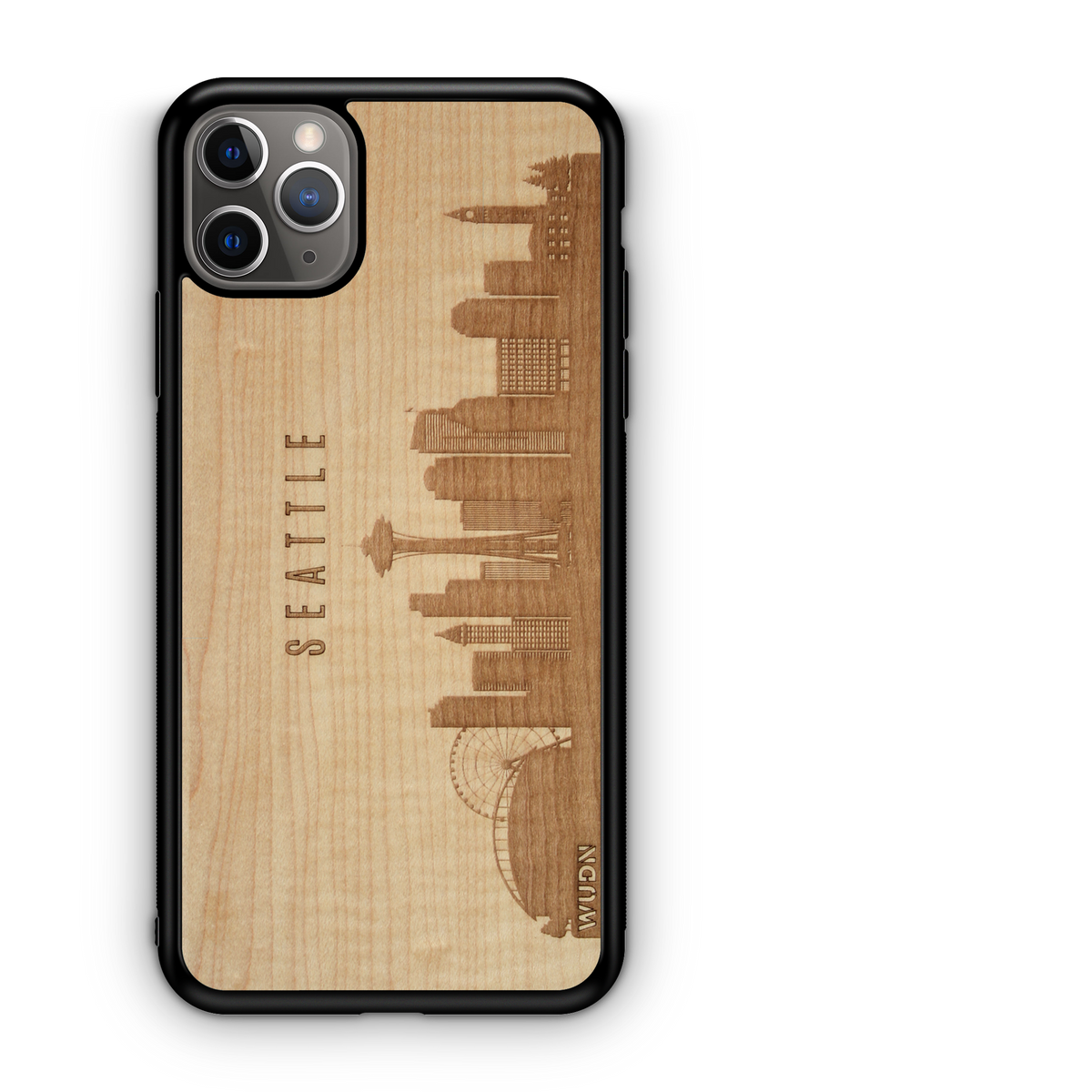 CityScape Wooden Phone Case | Seattle WA - YuppyCollections