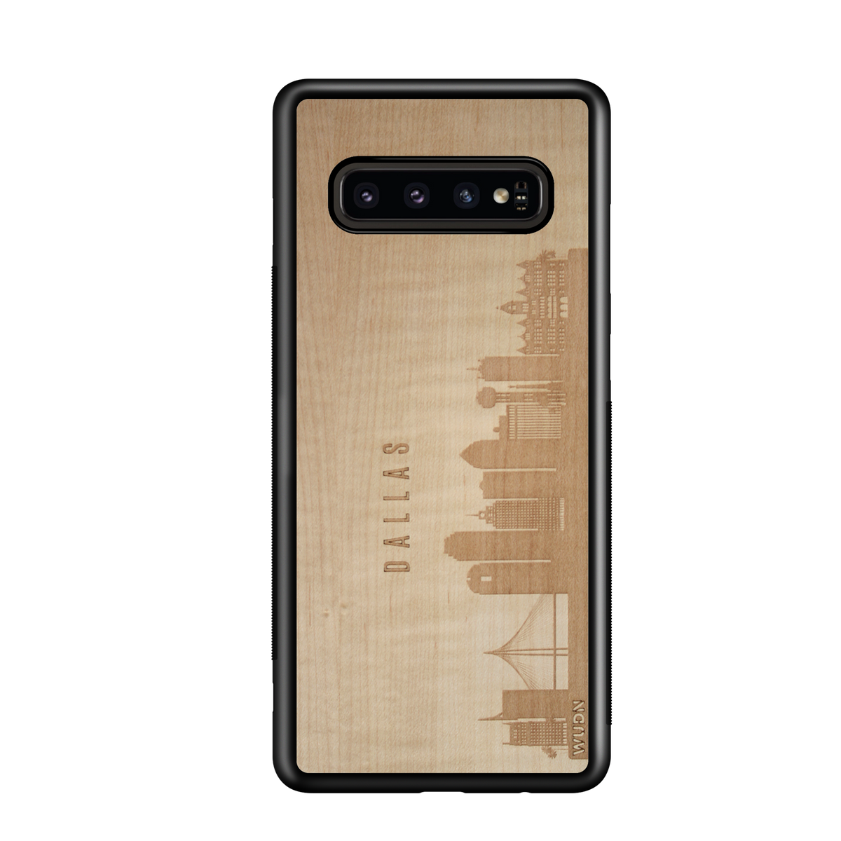 CityScape Wooden Phone Case | Dallas TX - YuppyCollections