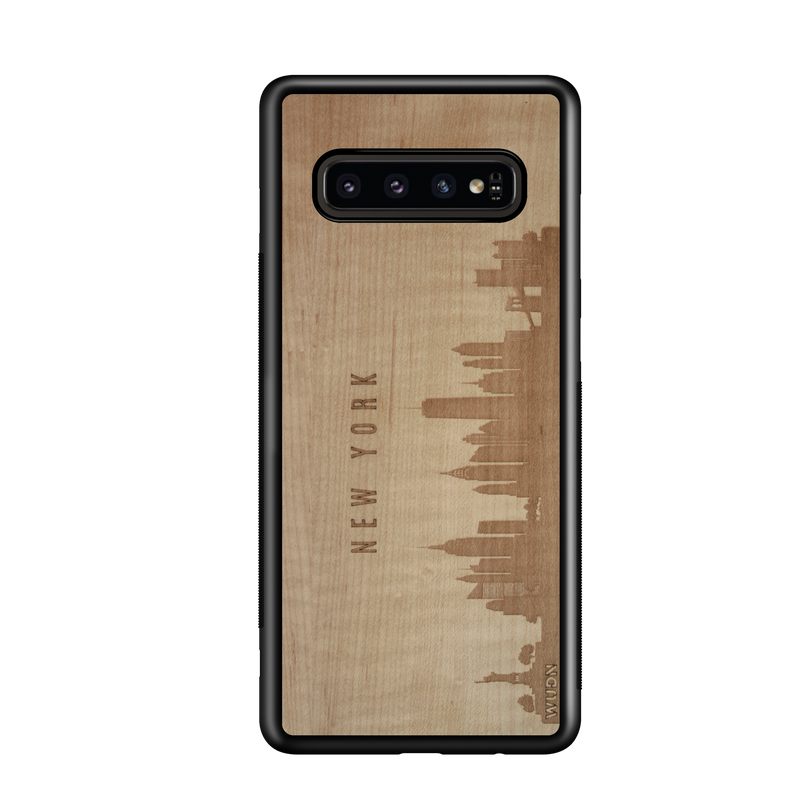 CityScape Wooden Phone Case | New York NY - YuppyCollections