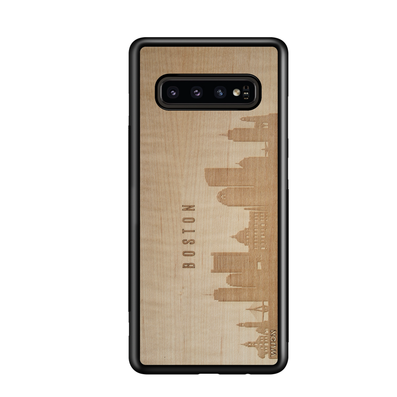 CityScape Wooden Phone Case | Boston MA - YuppyCollections