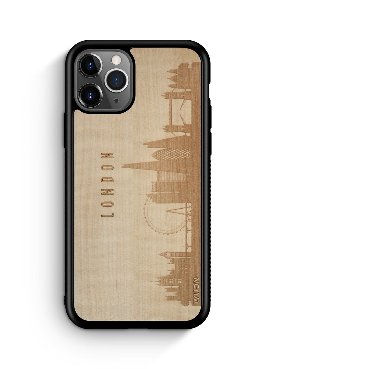 CityScape Wooden Phone Case | London England - YuppyCollections